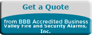 Valley Fire and Security Alarms, Inc. BBB Business Review